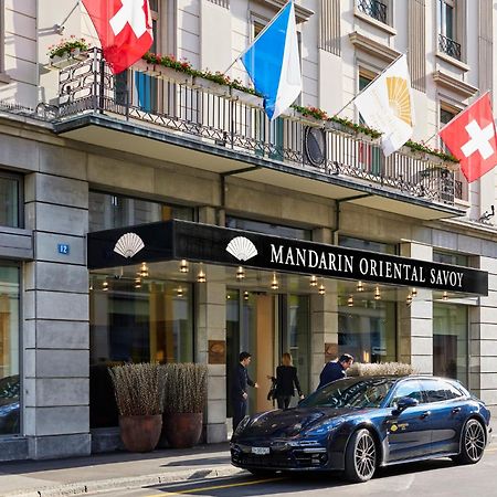 Hotel Mandarin Oriental Savoy, Zurich Extérieur photo